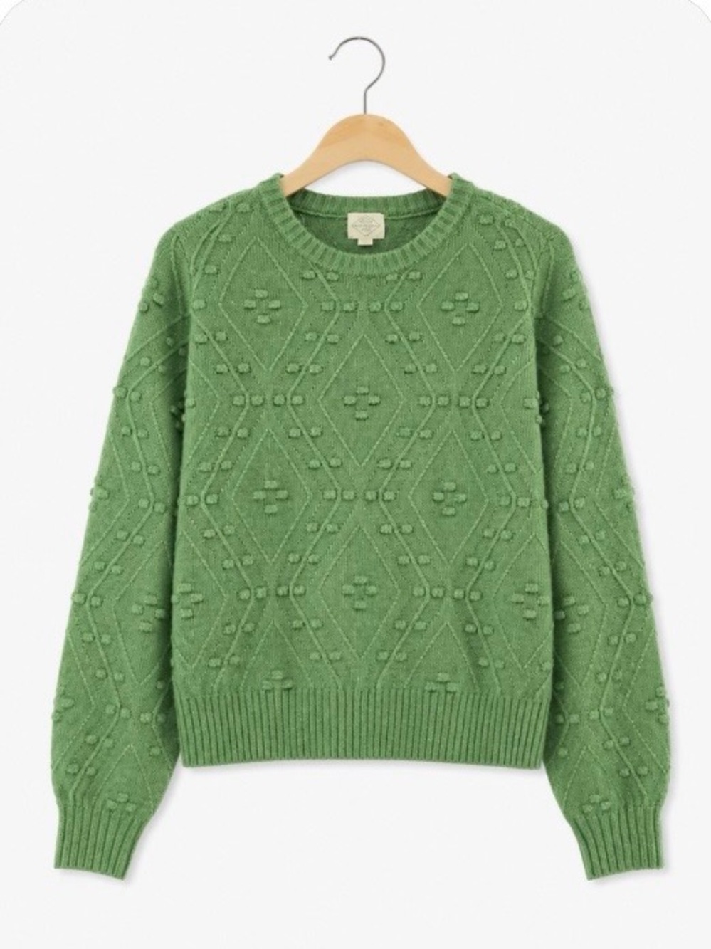 NWT St. John’s Bay Green Knit Sweater